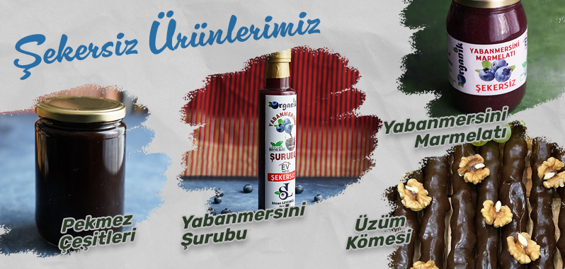 Şekersiz Ürünlerimiz